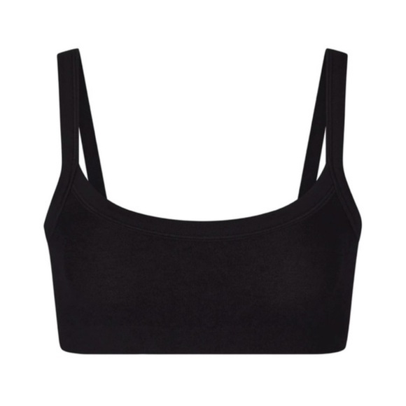 SKIMS Terry Lounge bralette L/XL Onyx NWT (SK0096) - Picture 1 of 2